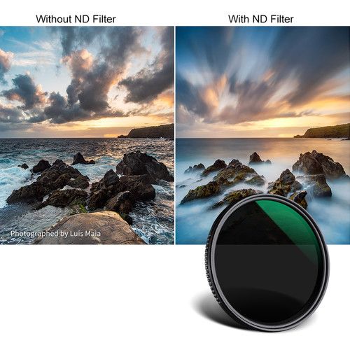  K&F Concept ND8-ND2000 Nano-D Variable ND Filter with Multi-Resistant Coating (58mm)