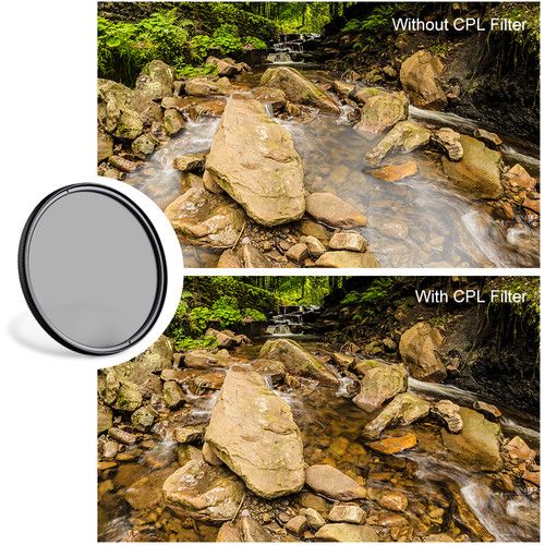  K&F Concept Classic Series Slim Multicoated Circular Polarizer Filter (77mm)