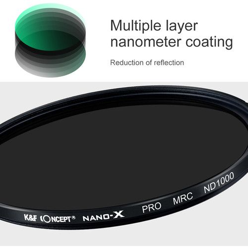  K&F Concept Nano-X Pro Green ND1000 Filter (37mm)