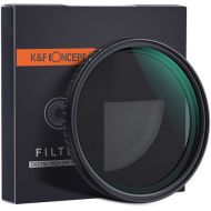 K&F Concept 82mm Nano-X HD Variable ND2-32 Fader Waterproof & Scratch-Resistant Filter