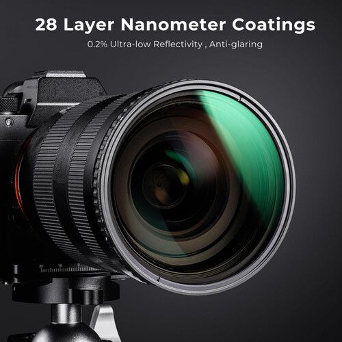  K&F Concept Nano-X Pro Series Variable ND8-ND128 Filter (46mm, 3 to 7-Stop)