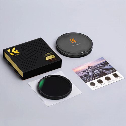  K&F Concept Nano-X Pro Series Variable ND8-ND128 Filter (46mm, 3 to 7-Stop)