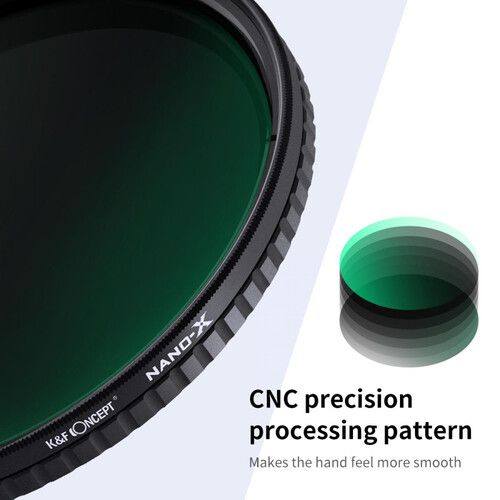  K&F Concept 67mm Variable ND32-ND512 Filter (5 to 9-Stops)