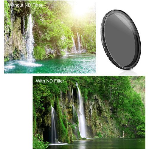  K&F Concept Variable Fader ND2-ND400 Filter (72mm)