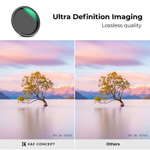  K&F Concept 77mm Nano X-Pro Magnetic ND2-32 (1-5 Stop) Variable Neutral Density Filter