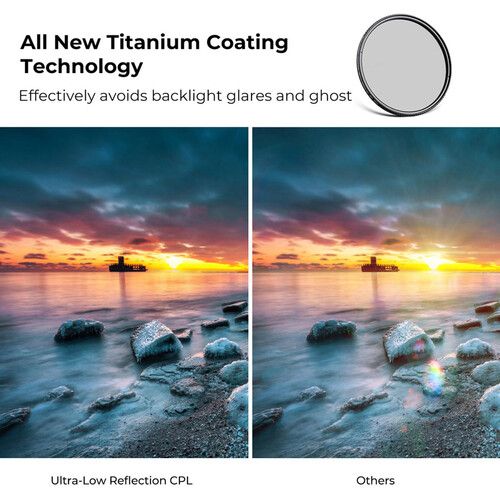  K&F Concept Nano-X Series Ultra-Low Reflection CPL Filter (95mm)