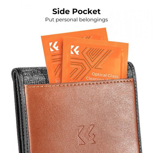  K&F Concept 3-Pocket Circular Filter Case (Up to 82mm)