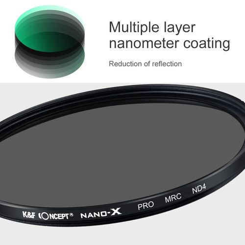  K&F Concept Nano-X ND4 Green Multicoated ND Filter (67mm)