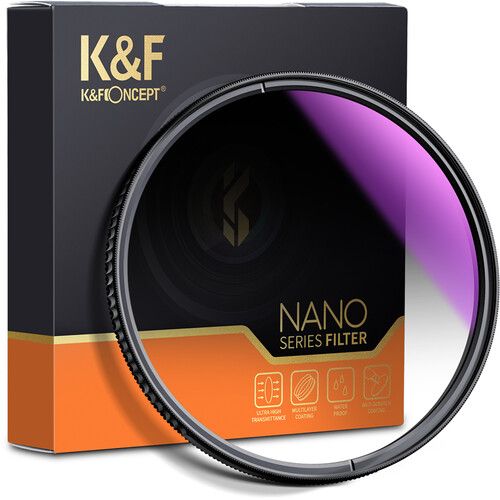  K&F Concept 58mm Nano-X Graduated Soft-Edge ND16 Filter (4-Stop)