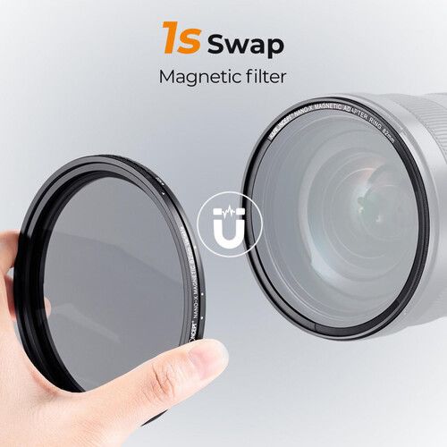  K&F Concept 58mm Nano X-Pro Magnetic ND2-32 (1-5 Stop) Variable Neutral Density Filter