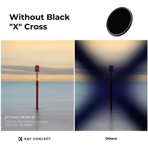  K&F Concept Nano-X Pro Series Variable ND8-ND128 Filter (82mm, 3 to 7-Stop)