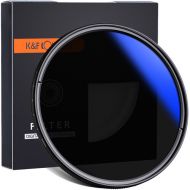 K&F Concept ND2-ND400 Blue Multi-Coated Variable ND Filter (82mm)