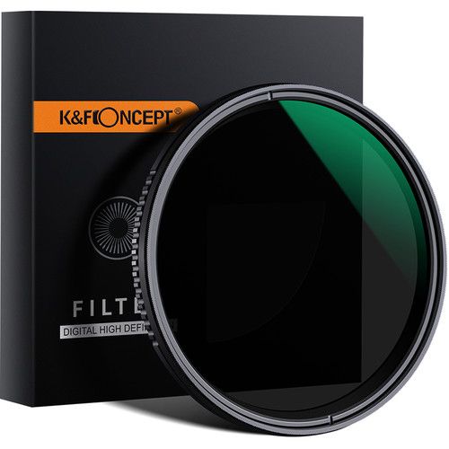  K&F Concept ND8-ND2000 Nano-D Variable ND Filter with Multi-Resistant Coating (72mm)