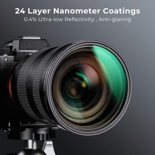  K&F Concept Nano-D Series ND2-ND32 Filter (62mm, 1-5 Stop)