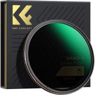 K&F Concept Nano-X Series ND4-ND32 Lens Filter (77mm, 2 to 5-Stop)