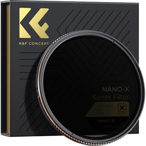  K&F Concept Nano-X Series ND4-ND32 Lens Filter (72mm, 2 to 5-Stop)