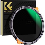 K&F Concept Nano-X Series 2-in-1 Variable ND4-ND64 & CPL Filter (55mm, 2 to 6-Stop)