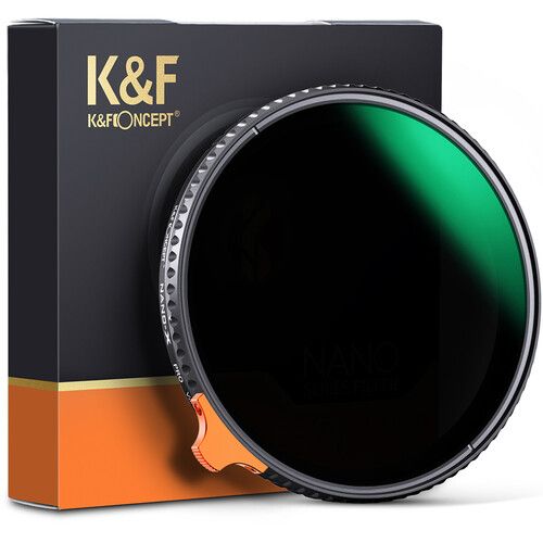  K&F Concept Nano-X Pro Variable ND2-ND400 Filter (62mm, 1-9 Stop)