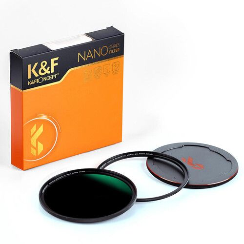  K&F Concept Nano-X Magnetic ND64 Filter with Adapter Ring & Lens Cap (52mm)