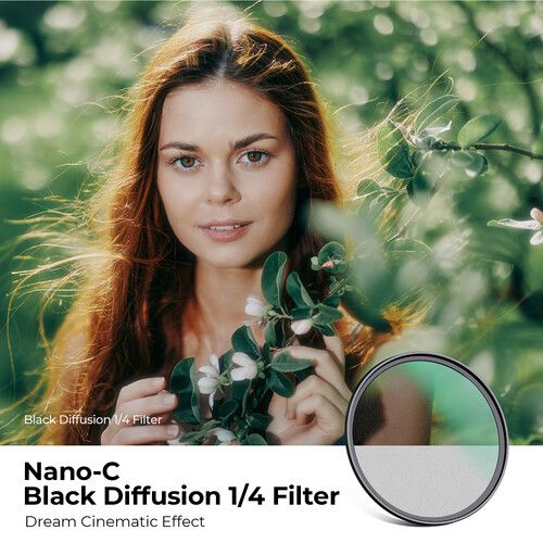  K&F Concept C-Series Black Diffusion Filter (82mm, Grade 1/4)