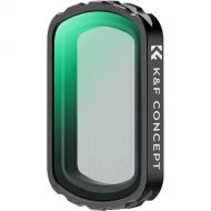 K&F Concept Nano-X Series 1/4 Black Diffusion Filter with Green Coating for DJI Osmo Pocket 3