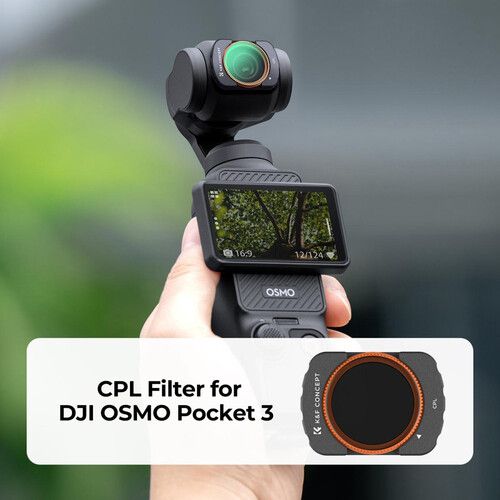  K&F Concept Nano-X Series CPL Filter with Green Coating for DJI Osmo Pocket 3