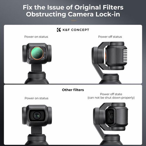  K&F Concept Nano-X Series CPL Filter with Green Coating for DJI Osmo Pocket 3