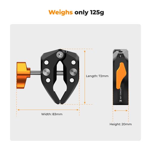  K&F Concept Ms15 Super Clamp (2.4