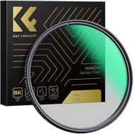 62mm Circular Polarizers Filter, K&F Concept 62MM Circular Polarizer Filter HD 28 Layer Super Slim Multi-Coated CPL Lens Filter (Nano-X Series)