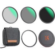 K&F Concept 52mm Magnetic CPL+ND8+ND64+Magnetic Basic Ring+Lens Cap Camera Lens Filters Kit (5 Pack) -Optical Glass Polarizing Neutral Density Filters Kit with 28 Multi-Layer Coated (Nano-X Series)