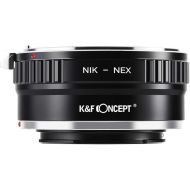 K&F Concept Lens Mount Adapter Compatible with Nikon AI Lens to Sony NEX E-Mount Camera Body