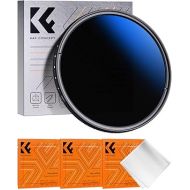 K&F Concept 72mm Variable ND Lens Filter ND2-ND400 (1-9 Stops) 18 Multi-Layer Coatings Adjustable Neutral Density Ultra Slim Lens Filter for Camera Lens (K-Series)