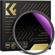 K&F Concept 67mm Soft GND8 (3 Stop) Lens Filter Soft Graduated Neutral Density Filter with 28 Multi-Layer Coatings for Camera Lens (Nano-X Series)