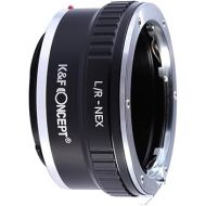 K&F Concept Lens Mount Adapter Compatible for Leica R Mount Lens to Sony E-Mount NEX Body Adapter