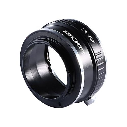  K&F Concept Lens Mount Adapter Compatible for Leica R Mount Lens to Sony E-Mount NEX Body Adapter