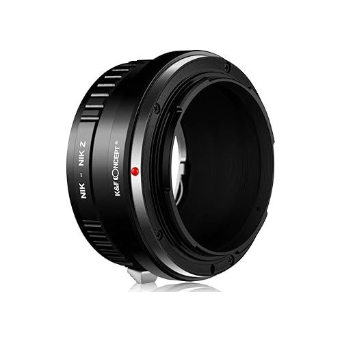  K&F Concept Lens Mount Adapter Compatible with Nikon F/AF AI AI-S Mount Lens to Nikon Z6 Z7 Camera