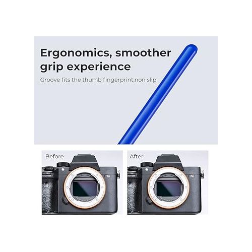  K&F Concept 20 Pack Full-Frame Sensors Cleaning Swabs, DSLR SLR Digital Camera Dry CCD CMOS Clean Swabs Compatible with Nikon Sony Canon DSLR Camera Sensor, 24mm x 20mm