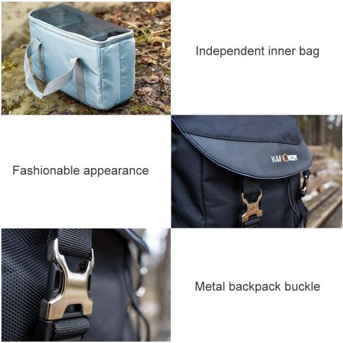  [아마존 핫딜]  [아마존핫딜]K&F Concept Fotorucksack Kamerarucksack mit Laptopfach 15,6 Zoll Laptop Rucksack fuer DSLR Spiegelreflexkamera, 20 Liter