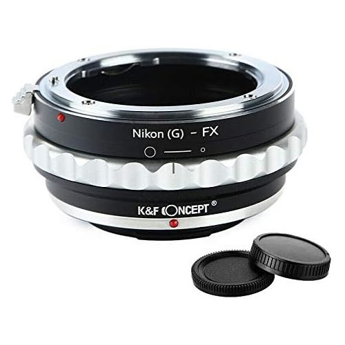  K&F Concept Lens Adapter Ring for Nikon G to Fuji X Fujifilm X FX Mount X-A1 X-A10 X-A20 X-A2 X-A3 X-A5 X-M1 X-E1 X-E2 X-E2S X-E3 X-T1 X-T2 X-T3 X-T10 X-T20 X-T30 X-T100 X-Pro1 X-P