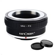 K&F Concept Lens Adapter Ring for M42 to Fuji X Fujifilm X FX Mount X-A1 X-A10 X-A20 X-A2 X-A3 X-A5 X-M1 X-E1 X-E2 X-E2S X-E3 X-T1 X-T2 X-T3 X-T10 X-T20 X-T30 X-T100 X-Pro1 X-Pro2