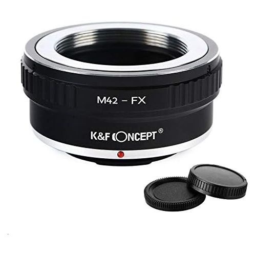  K&F Concept Lens Adapter Ring for M42 to Fuji X Fujifilm X FX Mount X-A1 X-A10 X-A20 X-A2 X-A3 X-A5 X-M1 X-E1 X-E2 X-E2S X-E3 X-T1 X-T2 X-T3 X-T10 X-T20 X-T30 X-T100 X-Pro1 X-Pro2