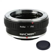 K&F Concept Lens Adapter Ring for Rollei QBM to Fuji X Fujifilm X FX Mount X-A1 X-A10 X-A20 X-A2 X-A3 X-A5 X-M1 X-E1 X-E2 X-E2S X-E3 X-T1 X-T2 X-T3 X-T10 X-T20 X-T30 X-T100 X-Pro1