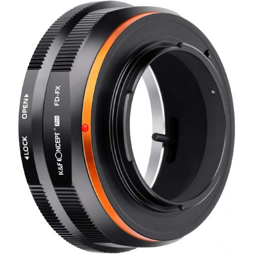  K&F Concept Lens Mount Adapter Compatible for Canon FD FL Lens to Fujifilm Fuji X-Series X FX Mount Mirrorless Cameras with Matting Varnish Design for Fuji XT2 XT20 XE3 XT1 X-T2