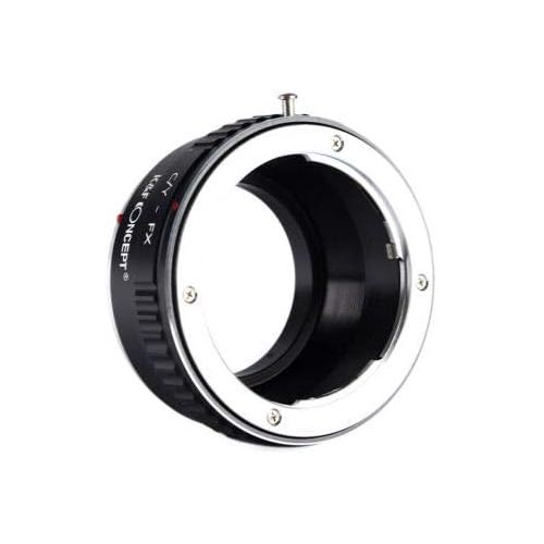  K&F Concept Lens Adapter Ring for Contax Yashica CY to Fuji X Fujifilm X FX Mount X-A1 X-A10 X-A20 X-A2 X-A3 X-A5 X-M1 X-E1 X-E2 X-E2S X-E3 X-T1 X-T2 X-T3 X-T10 X-T20 X-T30 X-T100