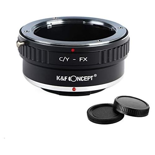  K&F Concept Lens Adapter Ring for Contax Yashica CY to Fuji X Fujifilm X FX Mount X-A1 X-A10 X-A20 X-A2 X-A3 X-A5 X-M1 X-E1 X-E2 X-E2S X-E3 X-T1 X-T2 X-T3 X-T10 X-T20 X-T30 X-T100