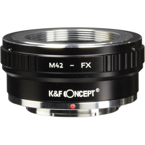  K&F Concept Lens Adapter M42 to Fuji X Compatible with M42 Mount Lens to Fujifilm Fuji X-Series X FX Mount Mirrorless Camera Body