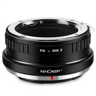 K&F Concept Lens Mount Adapter for Pentax PK Munt Lens to Nikon Z6 Z7 Camera