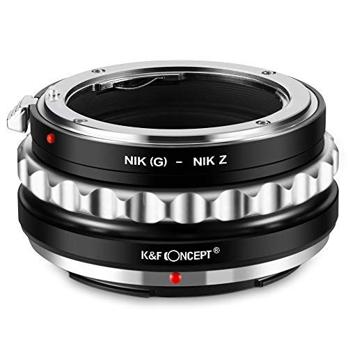  K&F Concept Lens Mount Adapter Compatible with G AF-S Mount Lens to Nikon Z6 Z7 Camera