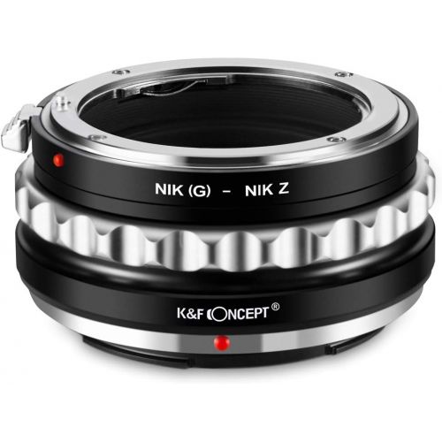  K&F Concept Lens Mount Adapter Compatible with G AF-S Mount Lens to Nikon Z6 Z7 Camera