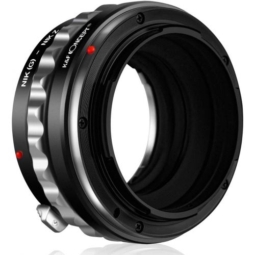 K&F Concept Lens Mount Adapter Compatible with G AF-S Mount Lens to Nikon Z6 Z7 Camera